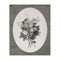 Stupell Industries Round Vignette of Flowers Canvas By Lettered and Lined